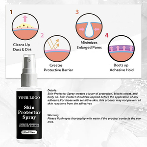 Spray Protector de Piel Personalizado de 60 ml <span class=keywords><strong>para</strong></span> Pelucas con <span class=keywords><strong>Frente</strong></span> de Encaje, Spray Protector de Cuero Cabelludo, Fijación Fuerte, Adhesión Duradera - Product Image 6