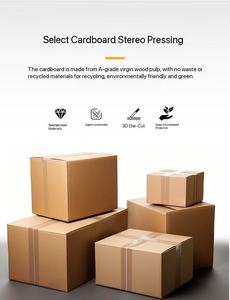 Boîtes d'expédition en <span class=keywords><strong>carton</strong></span> ondulé recyclable, <span class=keywords><strong>carton</strong></span> brun, boîtes en <span class=keywords><strong>carton</strong></span>, papier ondulé BC, <span class=keywords><strong>emballage</strong></span> - Product Image 6