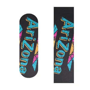 Desain Baru Grosir Skateboard Grip Tape Amplas Tahan Air Skuter Grip Tape Self Adhesive Custom Skateboard Grip Tape
