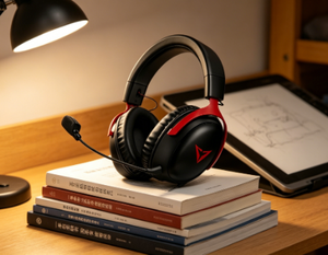 Auriculares H-X <span class=keywords><strong>Cloud</strong></span> III de 2.ª/3.ª Generación, Auriculares para Juegos de Alto Rendimiento con Cancelación de Ruido de 3 Cabezales - Product Image 5