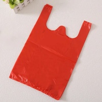 Machine automatique de fabrication de sacs poubelle Machine de fabrication de sacs plastiques PE poly nylon T-shirt noir machine de fabrication de sacs plastiques film shopping