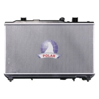 Radiador de Coche Polar 12337 de Aluminio OEM 1640013610 para TOYOTA LITEACE NOAH/TOWNACE NOAH