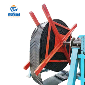 Bande transporteuse inclinée à crampons pour la manutention du sable et du gravier <span class=keywords><strong>dans</strong></span> la construction - Product Image 4