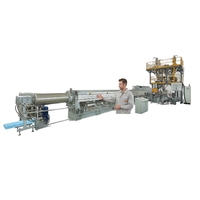 Machine de fabrication de mousse expansée en polystyrène EPS avec pompe, moteur et roulement, production élevée 200-2000 kg/h