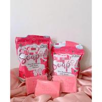 Savon de beauté blanchissant 10X Power à l'extrait d'argousier et de bave d'escargot |   Barre exfoliante blanchissante naturelle pour le corps et le visage en sachet