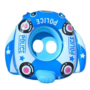 TANYOZHE Anillo de natación inflable de 60x45 cm con diseño de coche de dibujos animados para niños, flotador para piscina - Product Image 4