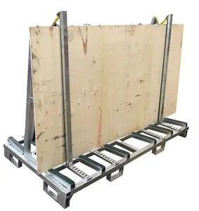 Good Quality Granite Stone Glass Slab Double Sided 1 Stop A Frame Load In Truck Transport Rack