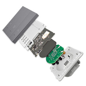 Interrupteur mural intelligent Lerlink Soft Button série A3, fil neutre en option, EU 250V, Tuya <span class=keywords><strong>WiFi</strong></span> Zigbee pour l'automatisation de la maison intelligente - Product Image 2