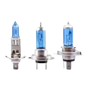 Lampadine Alogene per Fari Auto 12V H1 H4 H7 H8, Luce Bianca <span class=keywords><strong>Super</strong></span> Luminosa 5200K, Sostituzione OEM per Fari Anteriori - Product Image 1