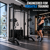 Rack de musculation de qualité supérieure, rack à squats commercial, cage pour entraînement de force
