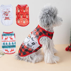 Ropa navideña para perros y mascotas, chaleco para perros pequeños y medianos, gatos, fiesta divertida, ropa <span class=keywords><strong>de</strong></span> arcoíris, disfraces <span class=keywords><strong>de</strong></span> Pug francés para Chihuahua - Product Image 2