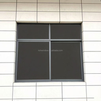 Ventana Corredera de Aluminio con Rotura de Puente Térmico, Doble Acristalamiento, Insonorizada, Resistente a Huracanes, con Certificación Energy Star, para Cocina de Hotel