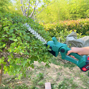 Multi Function 2 in 1 Cordless Grass and <b>Hedge</b> <b>Trimmer</b> Lightweight Portable Tool - Product Image 6