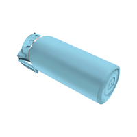 Bouteille d'eau portable sans BPA avec couvercle à paille, étanche, grande capacité, réutilisable, pour sport, extérieur, gym, voyage, avec logo personnalisé
