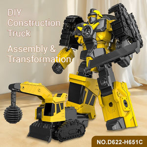 لعبة سيارة ديناصور للأطفال قابلة للسحب والتحول، نموذج سيارة بلاستيكية تعليمية لتدريب المهارات الحركية الدقيقة - Product Image 4