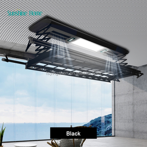 Smart Racks Remote Control Electric Lifting Ceiling Laundry Electric Automatic Aluminum Hanger with Custom Logo - Product Image 1