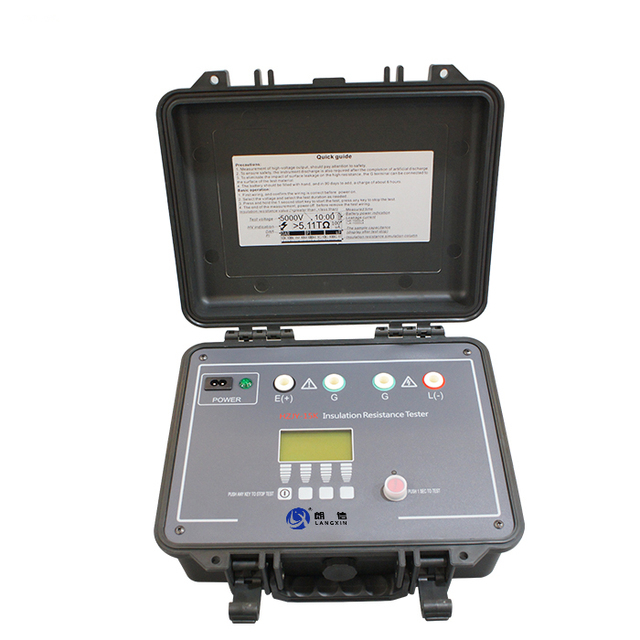 LANGXIN HZJY-15K 15KV High Accuracy 1% IP55 Insulation Resistance Tester & Measuring Instrument