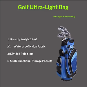 Bolsa de Golf Personalizada Dericsson, de Nailon Impermeable, Gran Capacidad, con 14 Compartimentos para Palos de Golf - Product Image 2