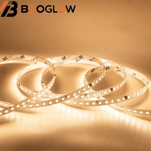 ไฟ LED แบบเทป OEM ODM 104LED/M 2835  แรงดันไฟฟ้า AC220V 12W/M กว้าง 10 มม. แผ่นทองแดงเคลือบไฟฟ้า ตัดได้ทุกๆ 25 ซม. ไม่ต้องใช้ไดรเวอร์ เหมาะสำหรับห้องน้ำ - Product Image 2