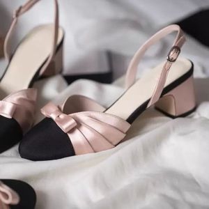 2CM/4.5CM New Arrival Zapatos Mujer Tacon Sandalia Summer Slingback Sexy <b>Heels</b> for Lady - Product Image 2