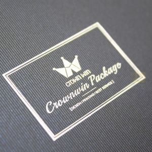 Crown Win Luxury Kraft Lid and Base Gift <b>Jewellery</b> Mail <b>Box</b> Custom Corrugated Shipping Matte <b>Black</b> Anklet Packaging Paper Boxes - Product Image 4