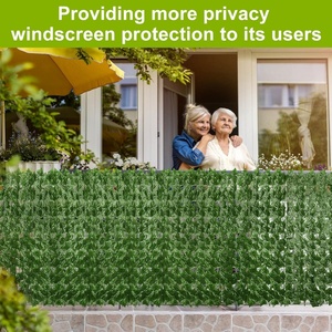 Balcony Privacy Screen <strong>Outdoor</strong> Artificial Ivy Privacy Fence Artificial Hedges Fence Decoration for Garden Patio Balcony <strong>Decor</strong> - Product Image 3
