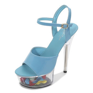 Chaussures à talons hauts emplois zapatos de femmes <span class=keywords><strong>pole</strong></span> dance party décapant talons sandales pour femmes et dames plate-forme chaussures femmes - Product Image 4