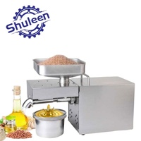 Presse à huile de chia double pour la production de petite huile de chia, machine de pressage d'huile de chia de petite taille, 200 kg par heure