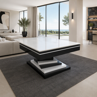Table de billard de luxe Naipni 7ft 8ft 9ft avec plateau de salle à manger