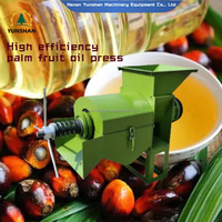 Presse à huile de palme de haute qualité, presse à chaud 500 kg/h, machine de traitement d'huile haute efficacité pour fruits de palme