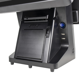 15 ''& 15.6'' Windows thiết bị đầu cuối màn hình cảm ứng kép bán lẻ hệ thống cảm ứng tất cả-trong-một thanh toán tiền mặt đăng ký POS Máy tính bảng giá - Product Image 6