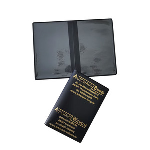 Funda Protectora <span class=keywords><strong>de</strong></span> PVC Personalizada <span class=keywords><strong>para</strong></span> Tarjetas <span class=keywords><strong>de</strong></span> Auto, Porta Tarjetas <span class=keywords><strong>de</strong></span> Plástico al por Mayor, Porta Tarjetas <span class=keywords><strong>de</strong></span> Seguro Anto Trade - Product Image 5