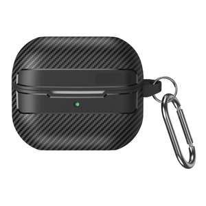 Funda Protectora para Auriculares Samsung Galaxy Buds 3, Material TPU con Textura de Fibra, Cobertura Total, Funda Protectora para Auriculares Resistente a Caídas - Product Image 4