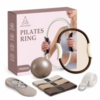 Anneau de Pilates Eva, Cercle Magique de Yoga, Ensemble d'Exercices pour le Fitness, Remodelage du Corps, Entraînement à Domicile pour Unisexe