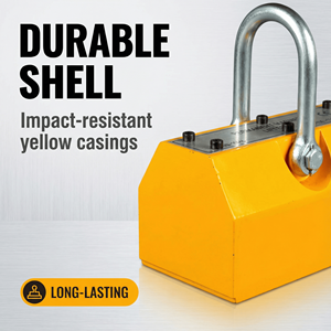 Elevador de Placas de Acero de 100-3000 kg a Precio Económico, Elevador de Chapas Metálicas, Imanes de Elevación Industriales, Elevador Magnético Permanente - Product Image 3