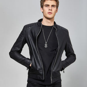 Baie de sport Giyim Ceket Modelleri Erkek Mont Deri - Product Image 3