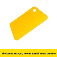 Guanghuan Petits grattoirs trapézoïdaux pour films de protection en verre, autocollants de fenêtre, papiers peints et outils de retrait de films pour téléphones