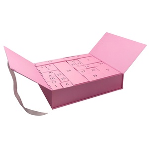 <span class=keywords><strong>Calendario</strong></span> dell'Avvento Natalizio Vuoto Pulida 2026 Nuovo Design 12/24 Giorni per Cosmetici con Scatola di Carta e Nastro per Prodotti di Bellezza - Product Image 4