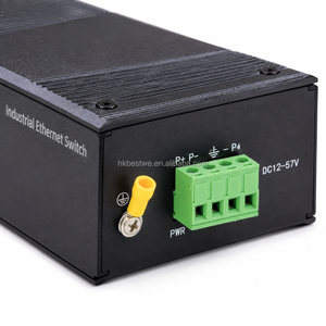 Commutateur Ethernet industriel non géré 8 ports, montage sur rail DIN, 10/100 Mbps, IEEE802.3AF/AT, IP40, PoE, commutateur réseau industriel - Product Image 2