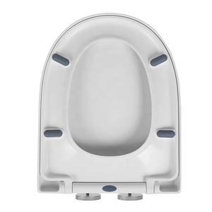 Modern Tuvalet Aksesuarları YC005 Yavaş Kapanan Seramik Beyaz Banyo Klozet Kapağı Uzun UF Menteşeler 2 Yıl Garantili - Product Image 5