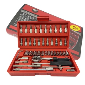 Vendita Diretta dalla Fabbrica, Accettiamo Ordini Personalizzati, Set Professionale di 46 Utensili in Alluminio per Riparazione Auto - Product Image 1