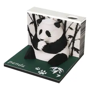 2023 Nieuwkomers Kawaii Briefpapier Dier Memo Pad Panda Plakbriefje Relatiegeschenk Items Voor Kinderen