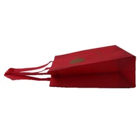 Sacs non tissés personnalisés, couture robuste, poignée solide, idéal pour les plats à emporter, les souvenirs, les produits promotionnels de marque, service d'impression