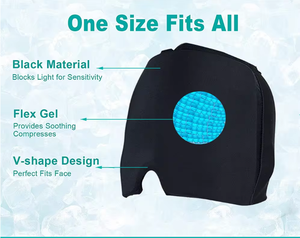 Topi Gel kustom untuk sakit kepala, topi terapi paket dingin, topi tekanan sakit kepala - Product Image 5