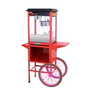 Commercial Popcorn machine Electric Popcorn Machine With Cart