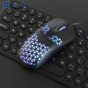 Ratón Óptico Ligero Fantástico RGB Honeycomb con Cable para Juegos - Product Image 4
