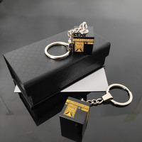 Vente en gros de petits porte-clés en cristal Kaaba pour cadeaux de mariage, cadeaux islamiques