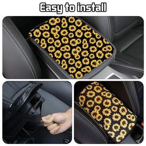 Coussin de protection en néoprène pour accoudoir de console centrale de voiture, housse de sublimation pour boîte de rangement de siège - Product Image 5