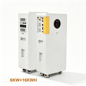 ระบบสถานีพลังงานสำรองแบตเตอรี่ลิเธียม LiFePO4 แบบออลอินวัน 6KW+16KWH สำหรับใช้งานกลางแจ้ง บ้าน และกรณีฉุกเฉิน รองรับระบบไฮบริดกริด - Product Image 1