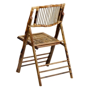 Chaises d'événement robustes en bambou pour la <span class=keywords><strong>location</strong></span> événementielle, chaises de salle à manger pliantes pour hôtels et parcs, qualité commerciale en gros - Product Image 3